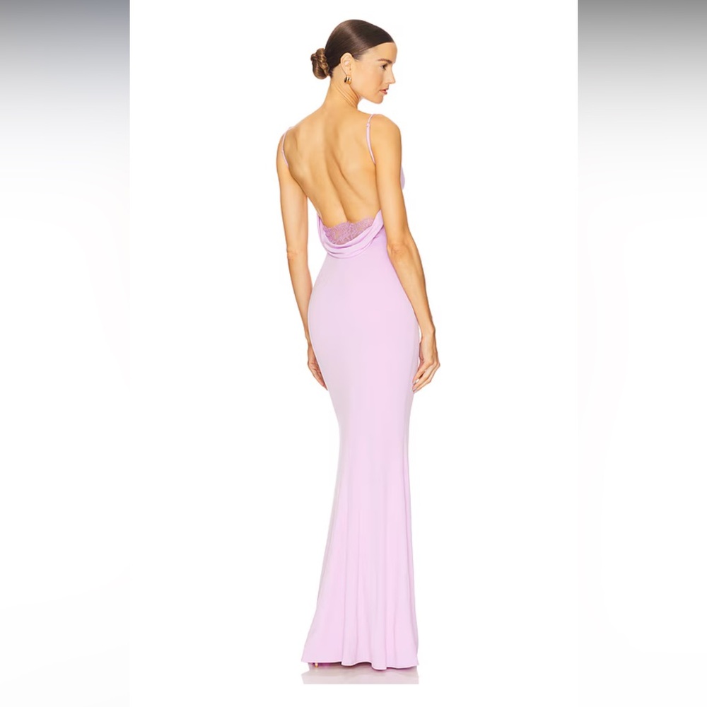 Katie May Lilac Backless Dress